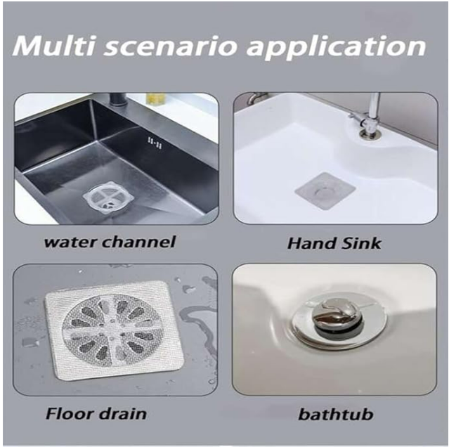 Drain sticker